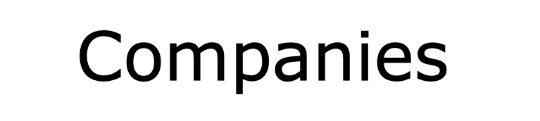 Companies we have worked with