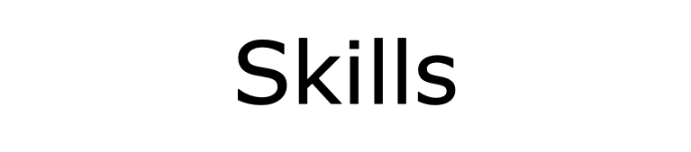 Skills we offer
